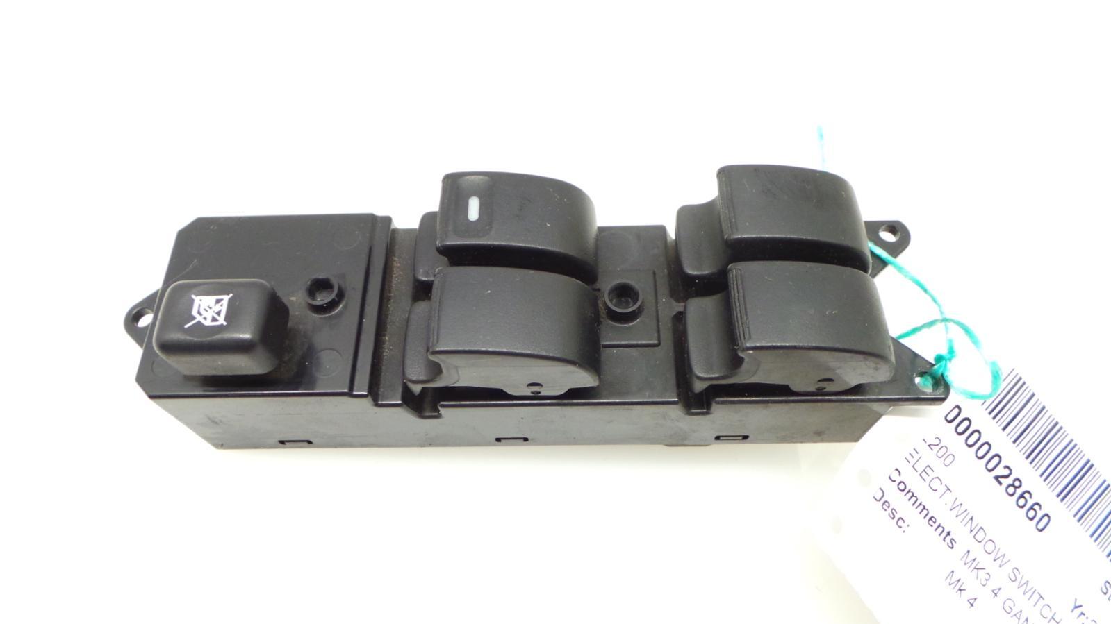 View Auto part Elect. Window Switch MITSUBISHI L200 2007