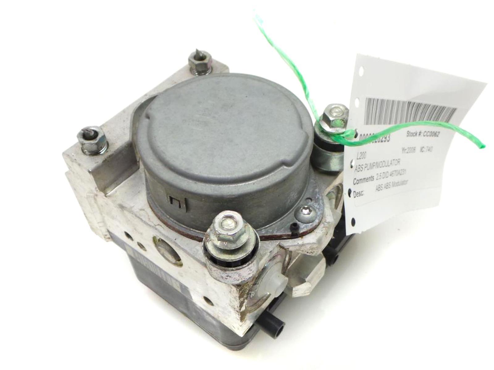 View Auto part ABS Pump/Modulator MITSUBISHI L200 2008