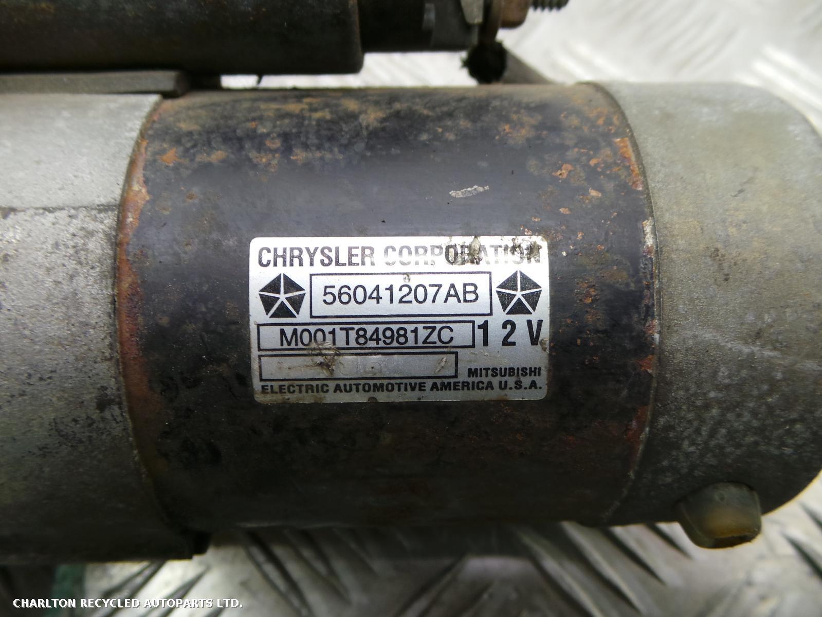 View Auto part Starter Motor JEEP GRAND CHEROKEE 2001