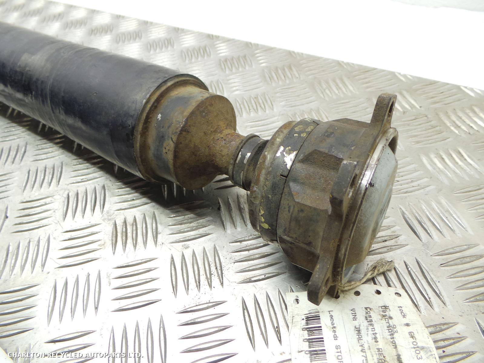 2001 MITSUBISHI SHOGUN Rear Prop Shaft View Auto part Rear Prop Shaft MITSUBISHI SHOGUN 2001