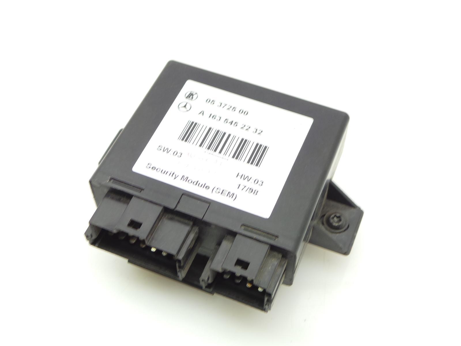 View Auto part ECU MERCEDES M CLASS 2000