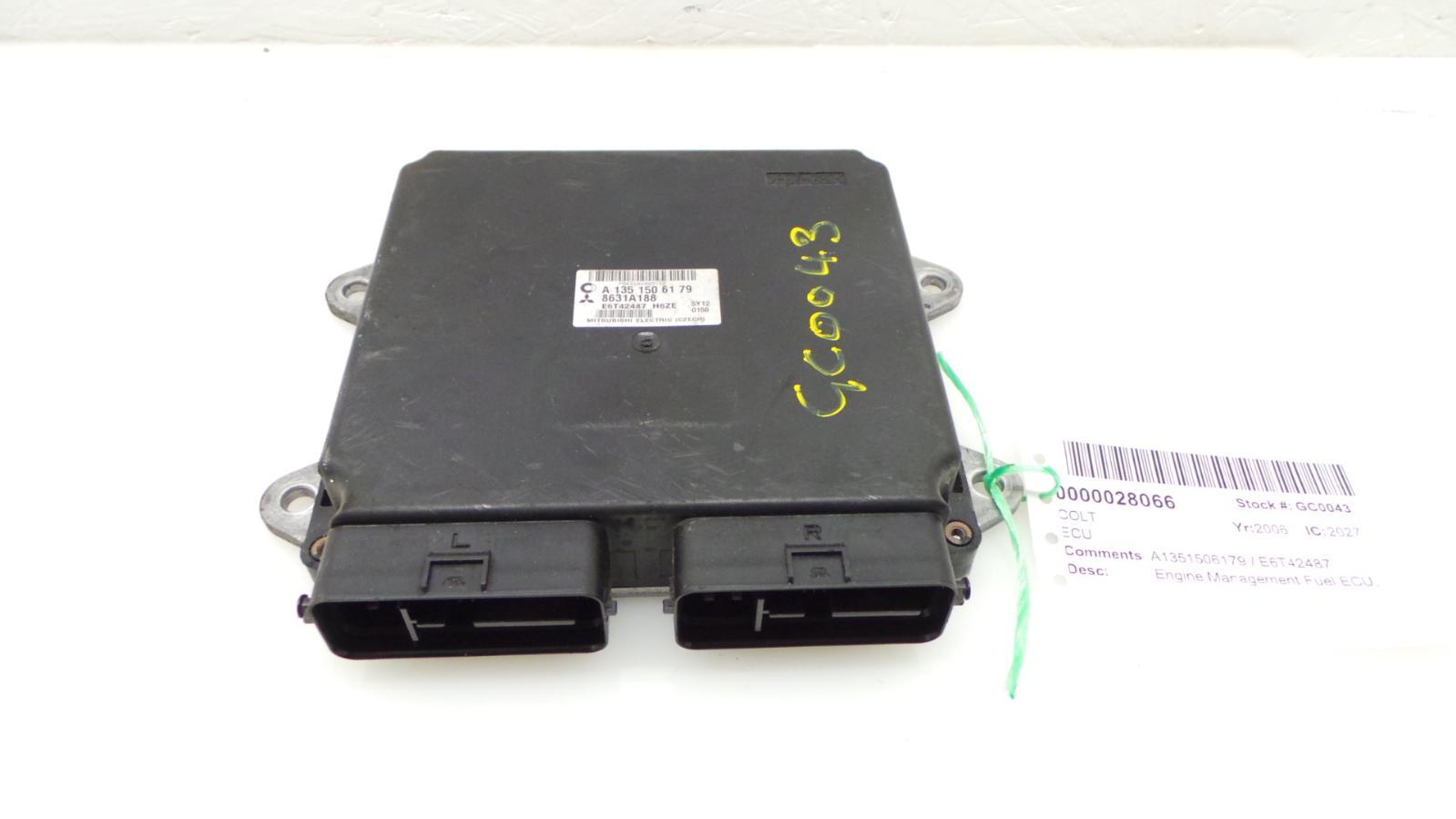 View Auto part ECU MITSUBISHI COLT 2006