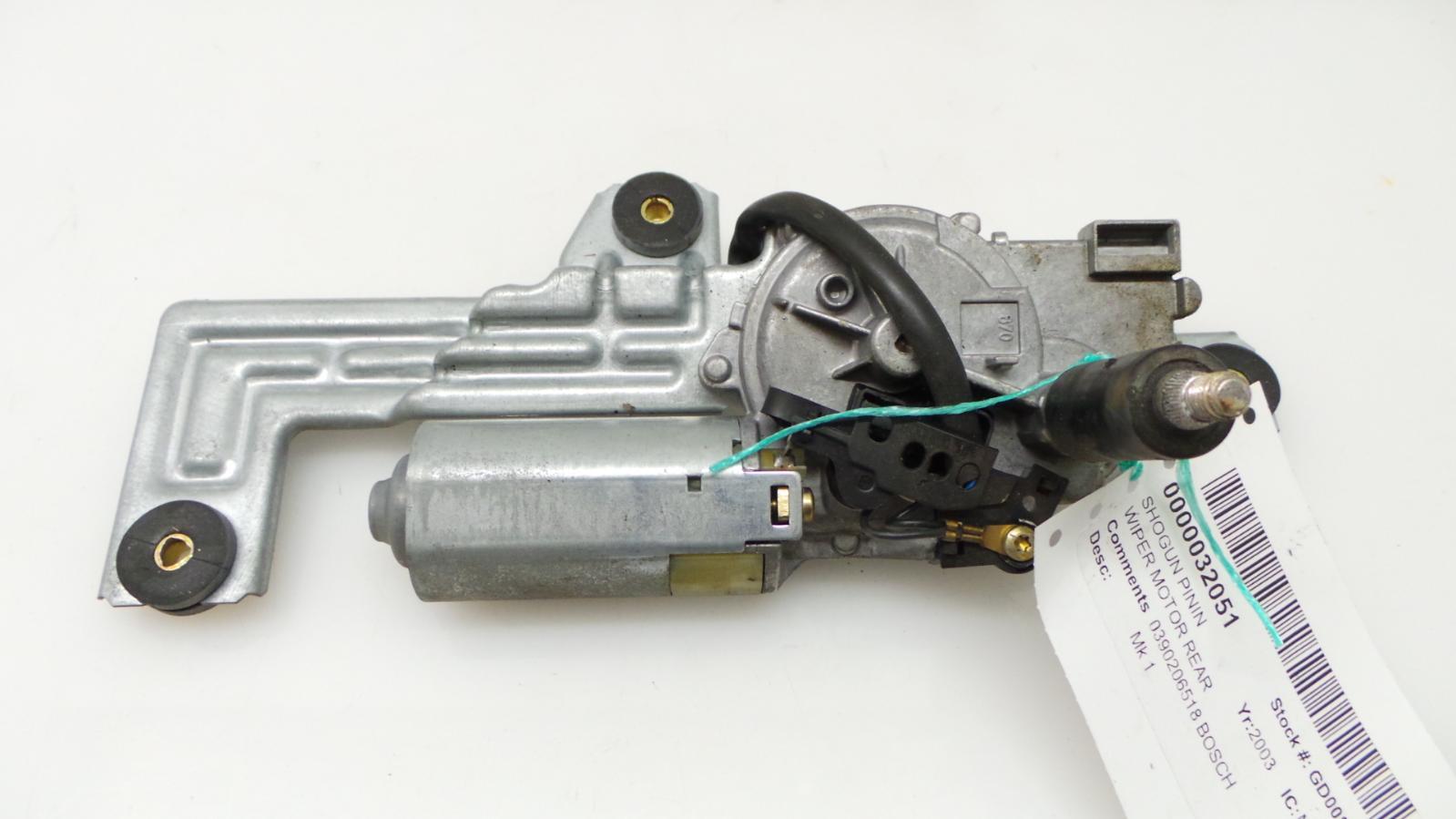 View Auto part Wiper Motor Rear MITSUBISHI SHOGUN PININ 2003