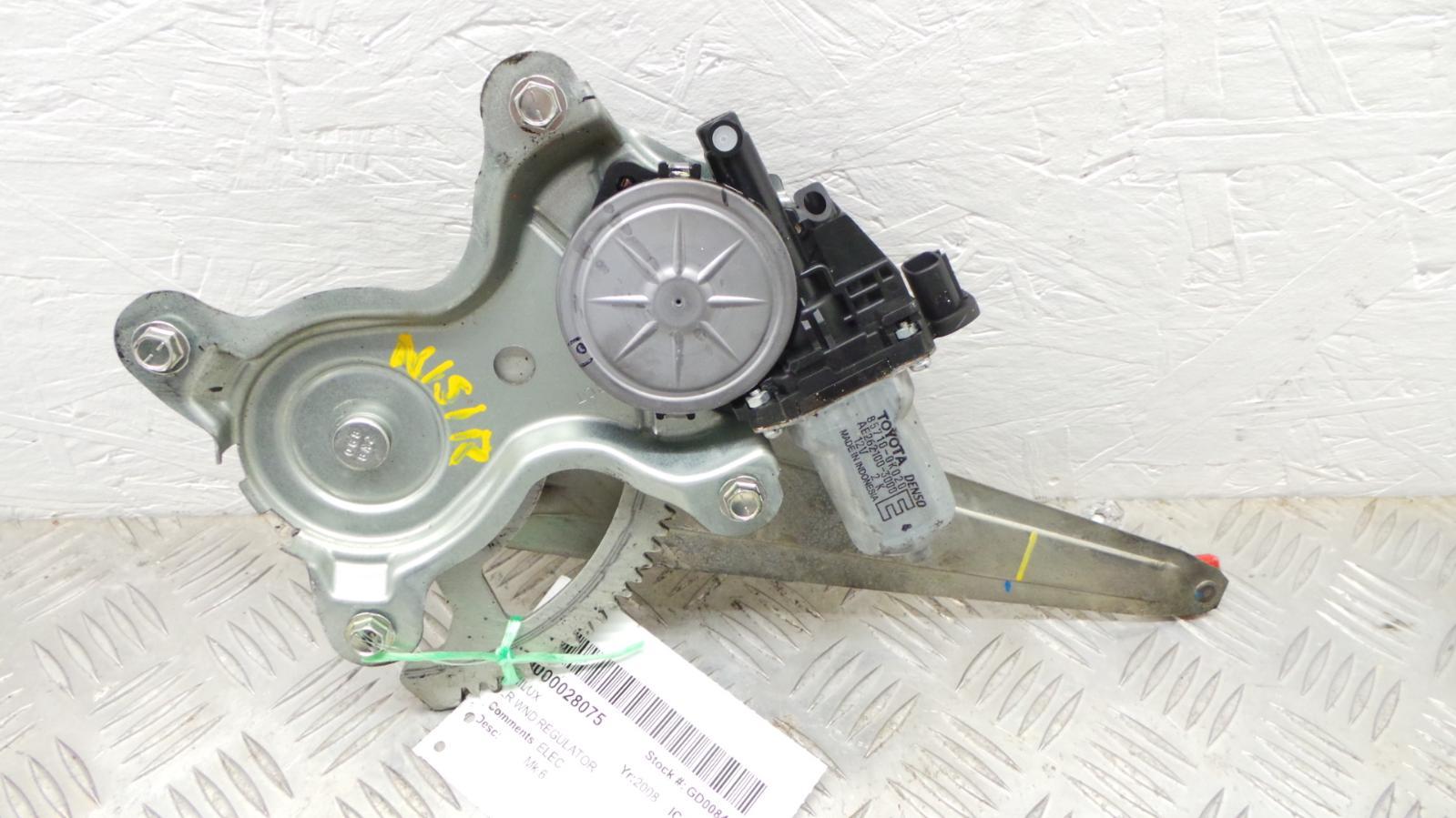 View Auto part LR Window Regulator TOYOTA HILUX 2008