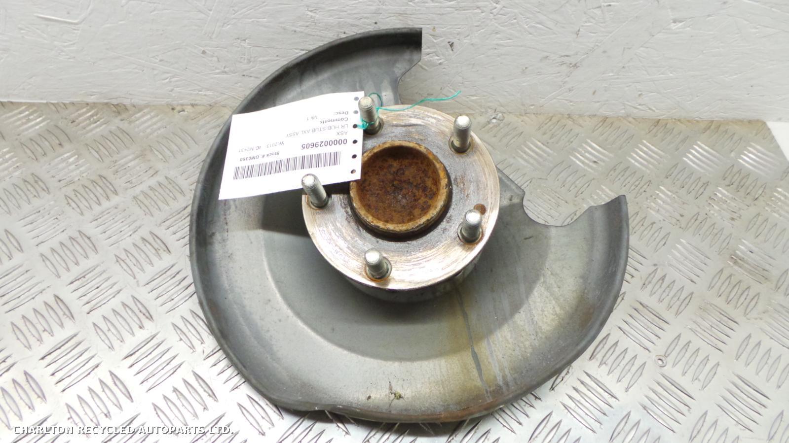 View Auto part LR Hub/Stub Axle Assembly MITSUBISHI ASX 2013