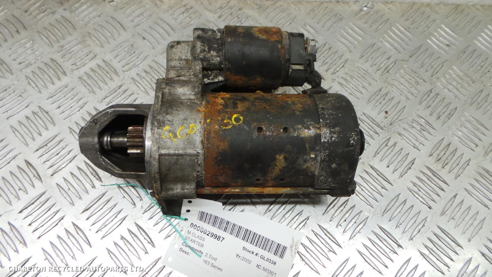 View Auto part Starter Motor MERCEDES M CLASS 2002