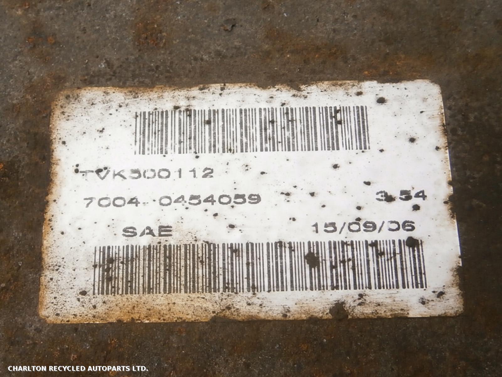 View Auto part Differential Assembly LAND ROVER RANGE ROVER SPORT 2006