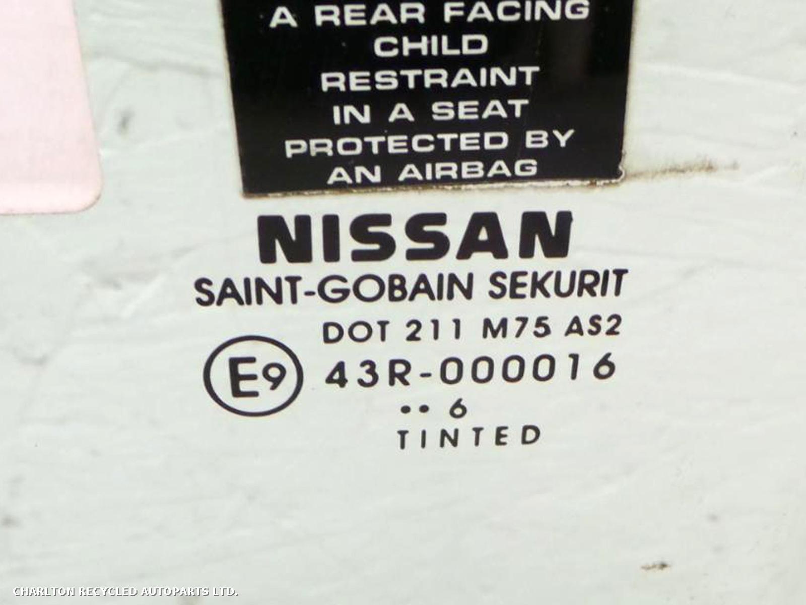 View Auto part LF Door Window NISSAN NAVARA 2006