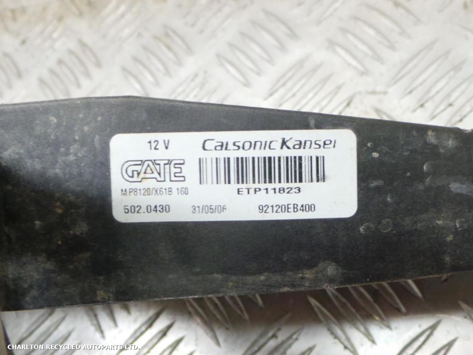 View Auto part Engine Cooling Motor NISSAN NAVARA 2006