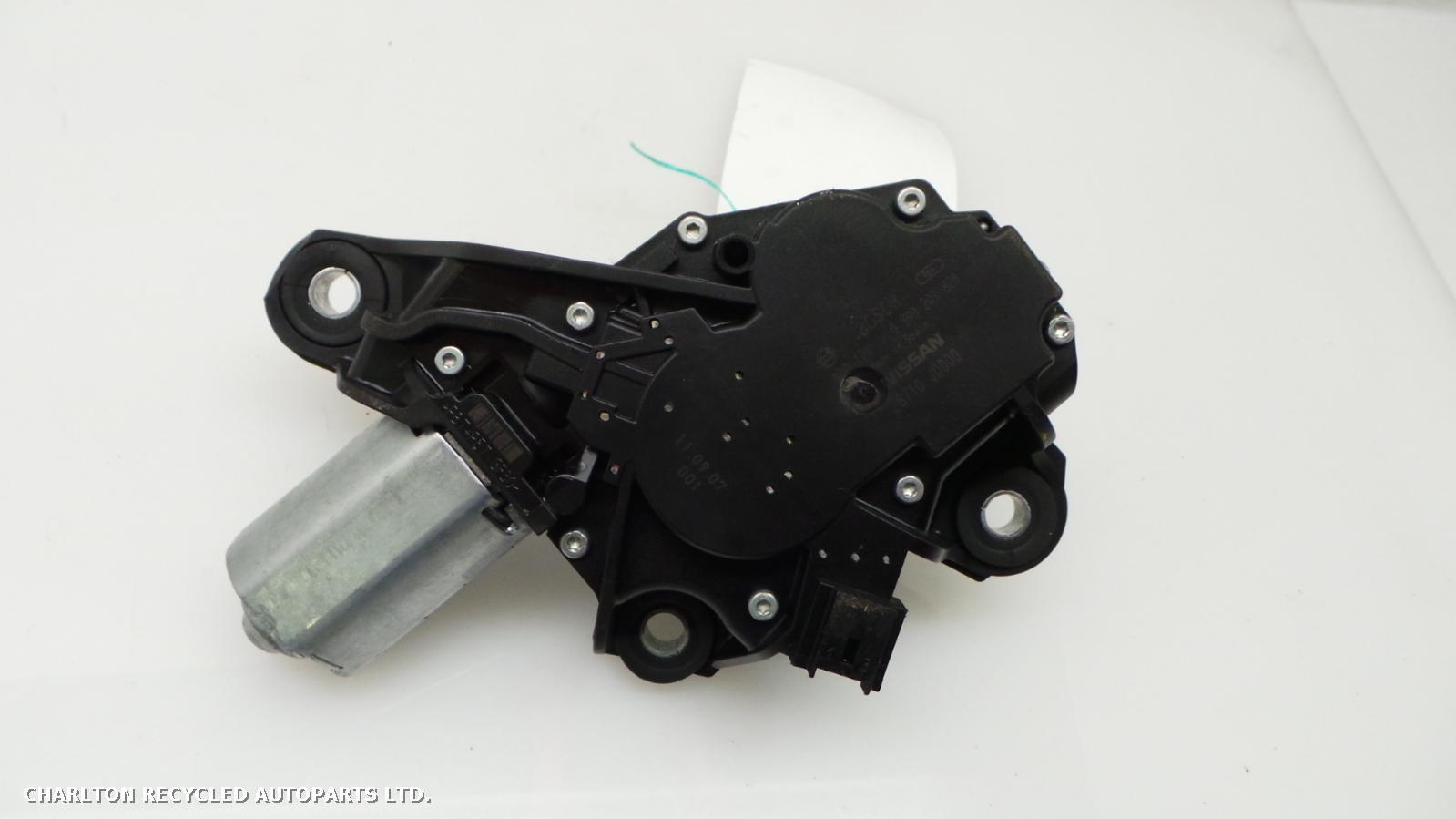2011 NISSAN QASHQAI Wiper Motor Rear View Auto part Wiper Motor Rear NISSAN QASHQAI 2011