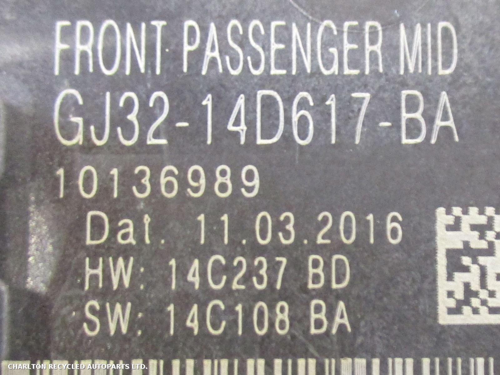 View Auto part Misc. Relay LAND ROVER RANGE ROVER EVOQUE 2016