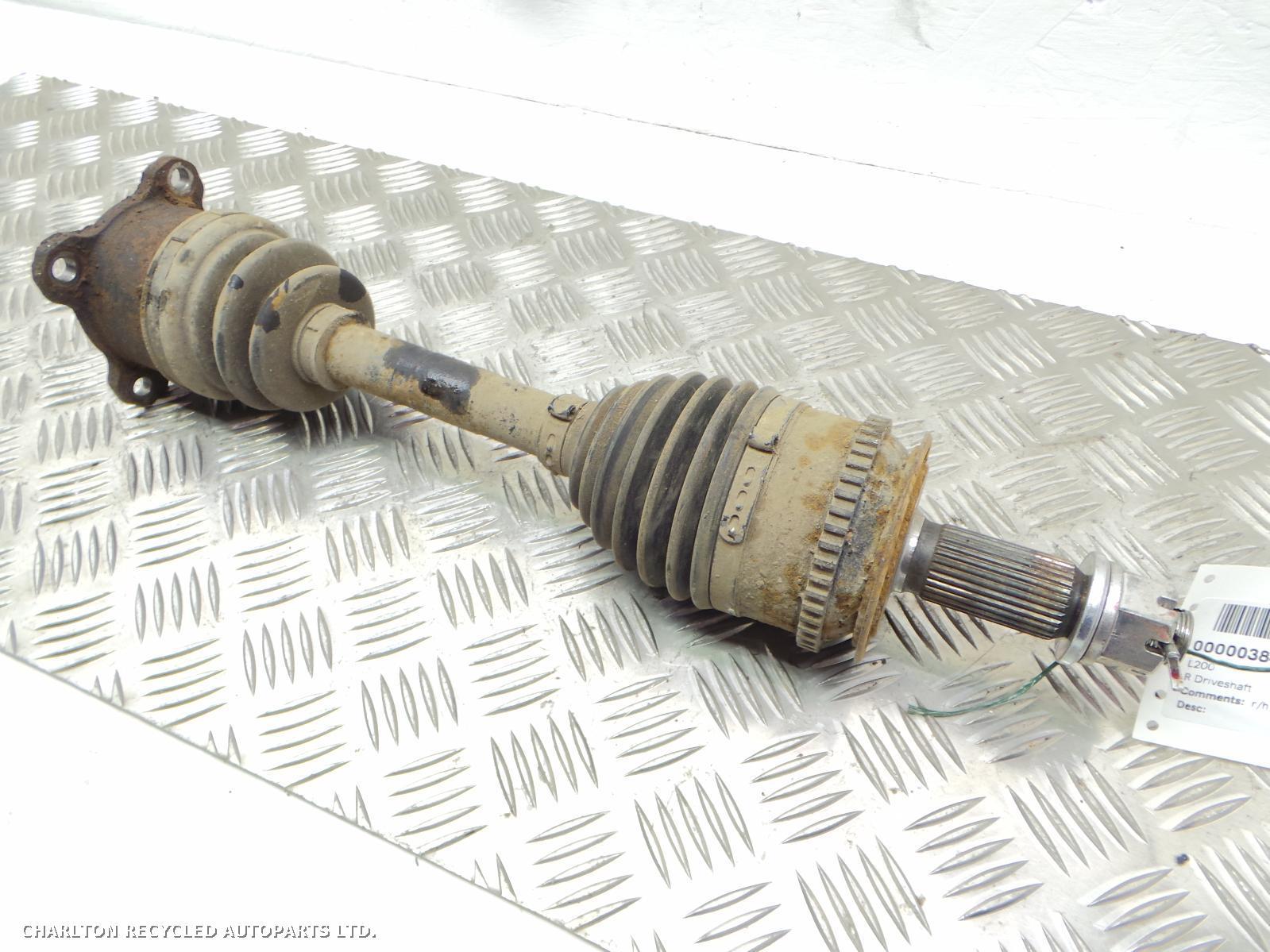 2013 MITSUBISHI L200 Right Driveshaft View Auto part Right Driveshaft MITSUBISHI L200 2013