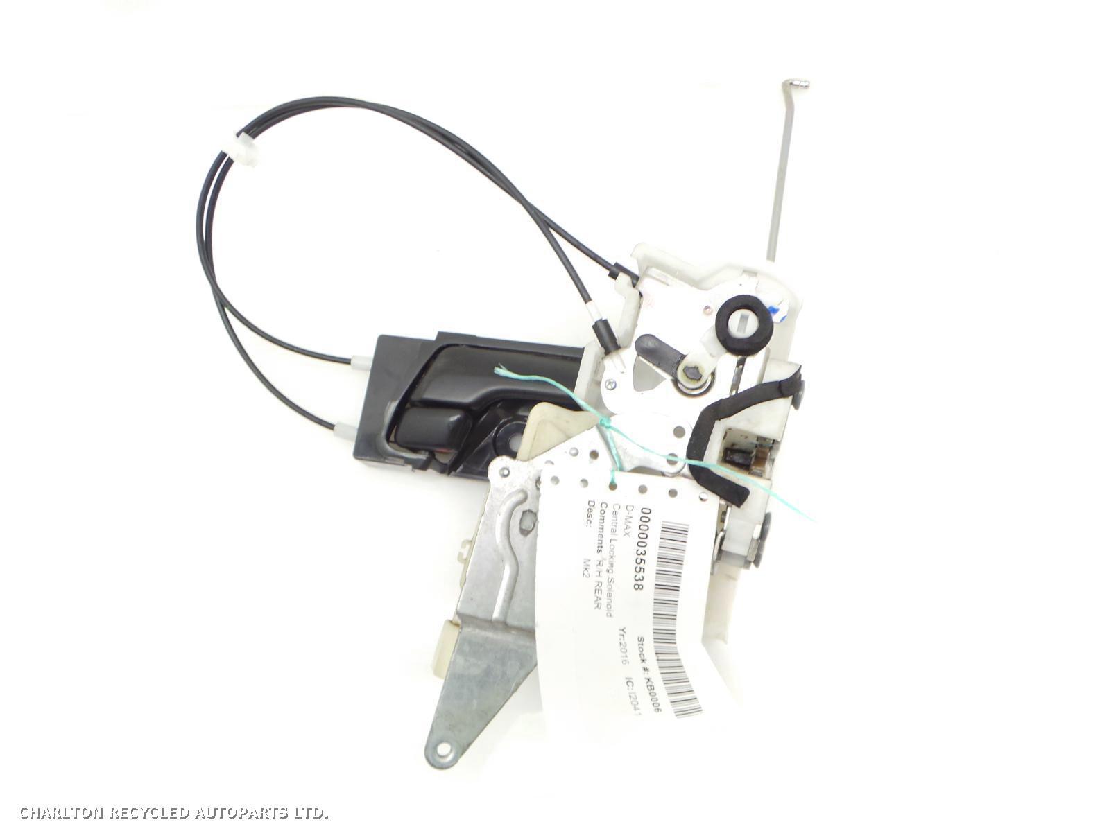 View Auto part Central Locking Solenoid ISUZU D-MAX 2016