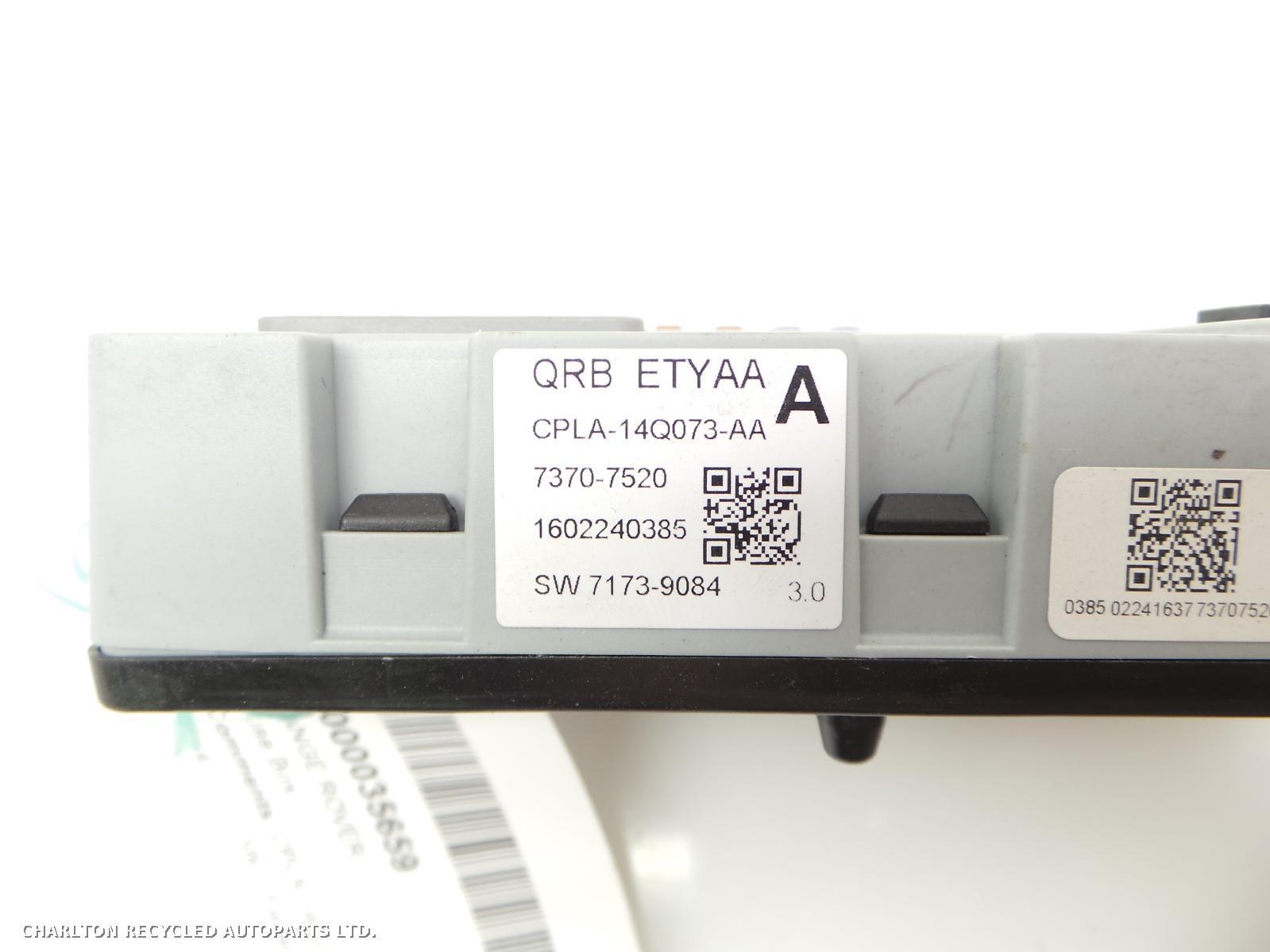 View Auto part Fuse Box LAND ROVER RANGE ROVER EVOQUE 2016