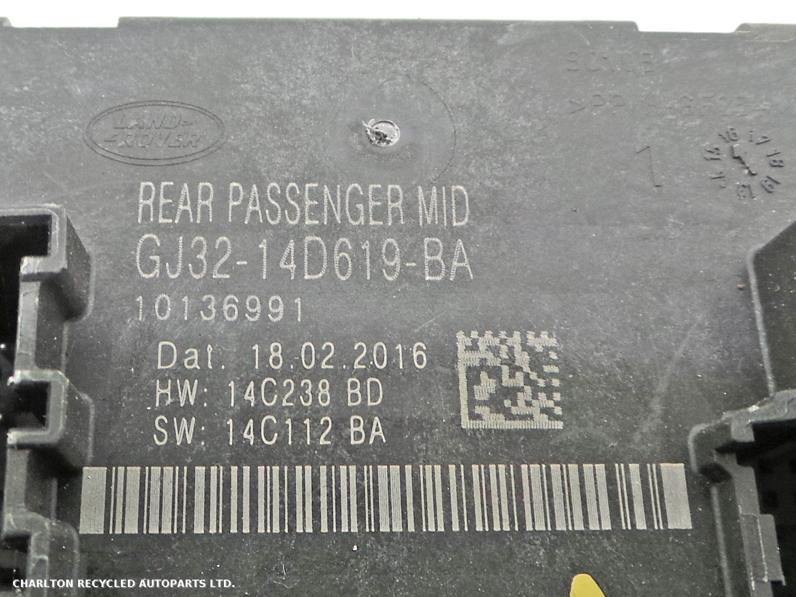 View Auto part ECU LAND ROVER RANGE ROVER EVOQUE 2016