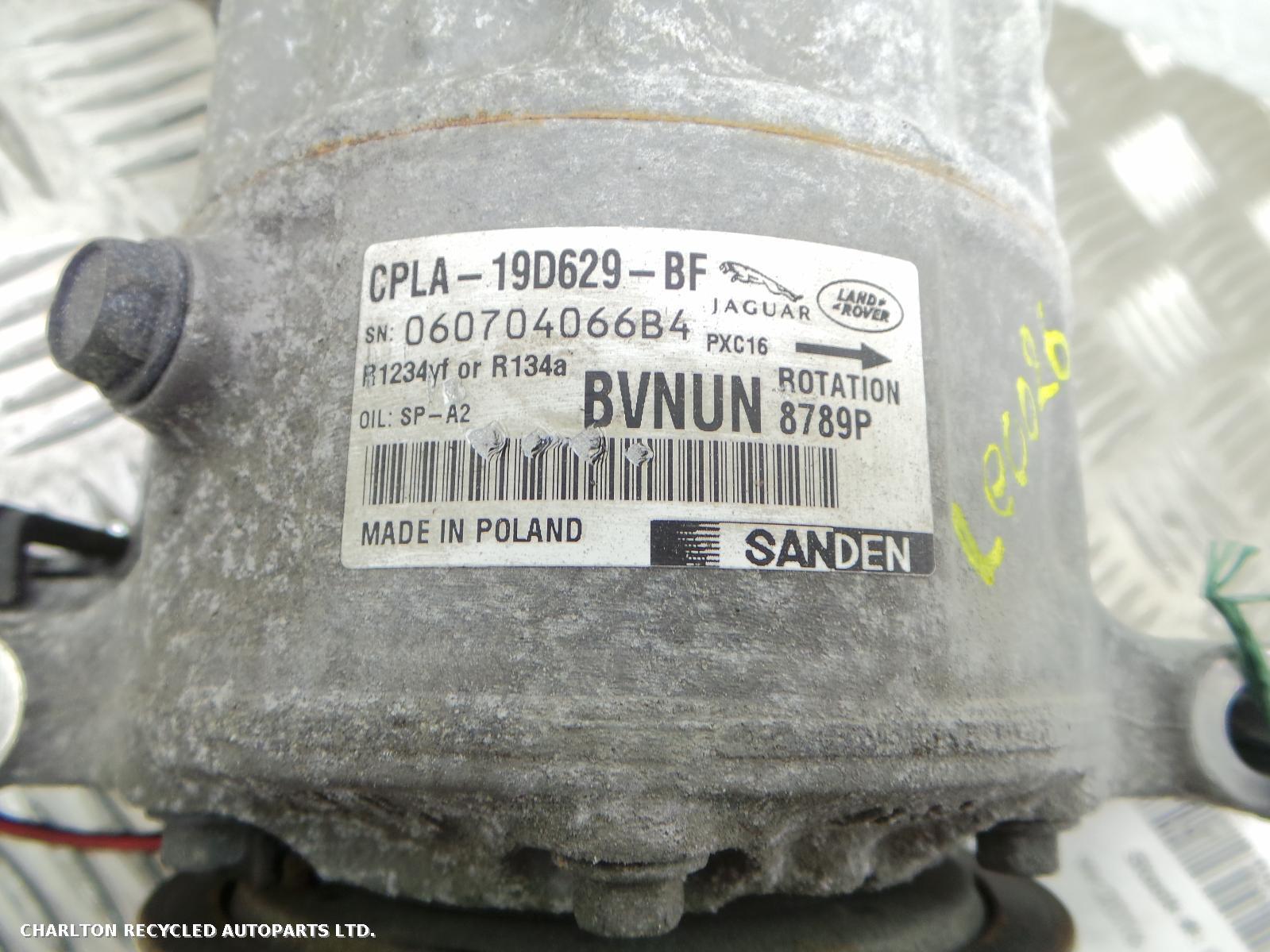 View Auto part Compressor LAND ROVER DISCOVERY SPORT 2016