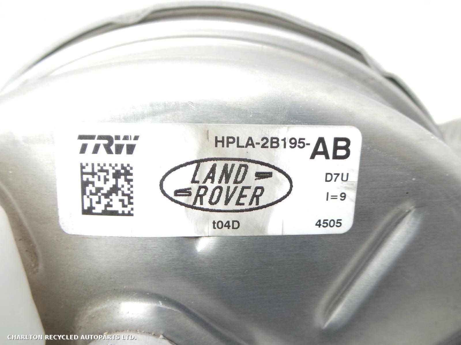 View Auto part Brake Servo LAND ROVER RANGE ROVER SPORT 2017