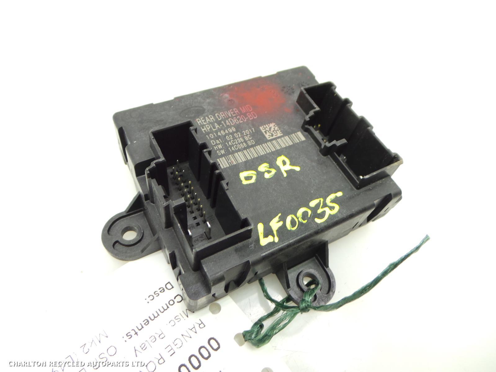 View Auto part Misc. Relay LAND ROVER RANGE ROVER SPORT 2017