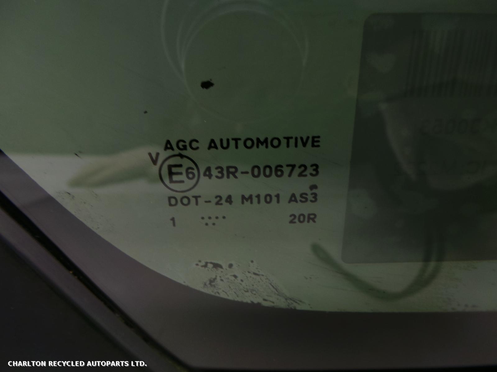View Auto part R Quarter Window MITSUBISHI OUTLANDER 2012