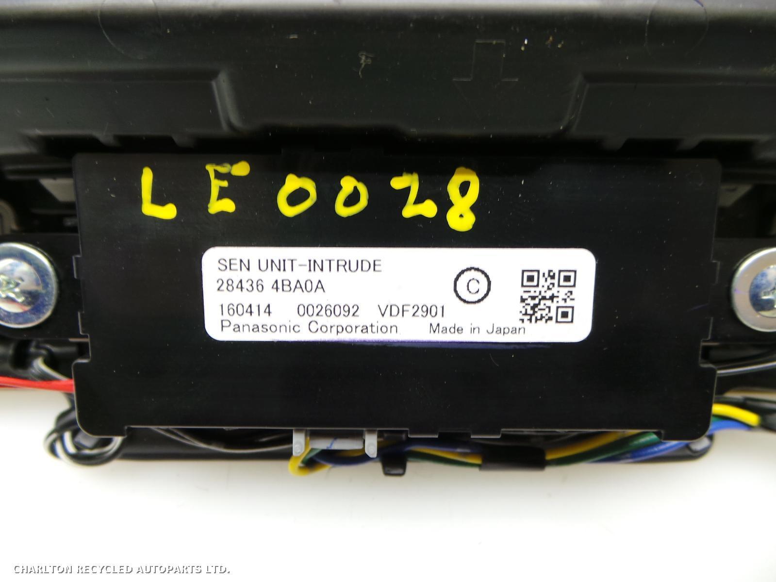 View Auto part Alarm NISSAN X TRAIL 2016