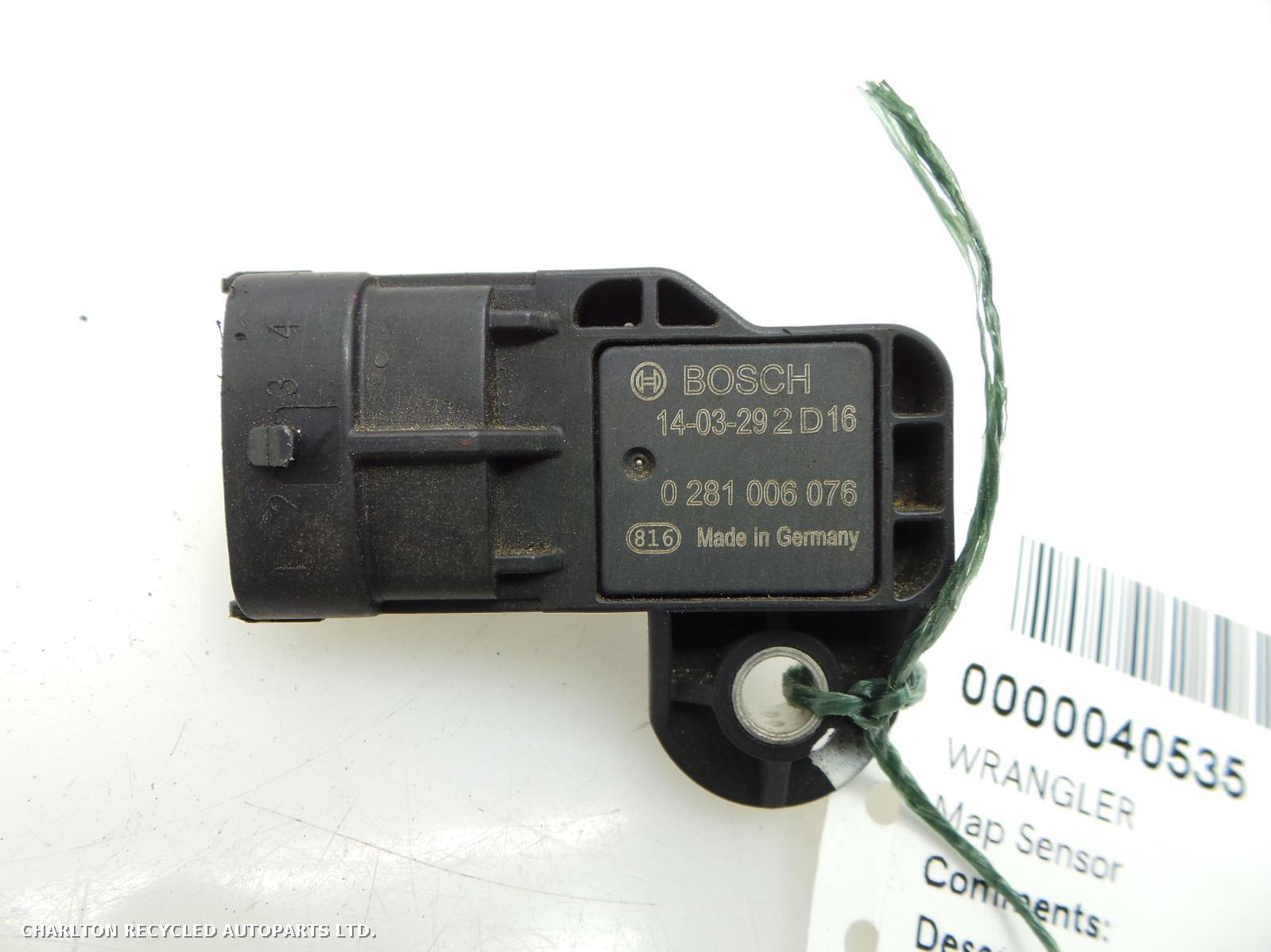 View Auto part MAP Sensor JEEP WRANGLER 2015