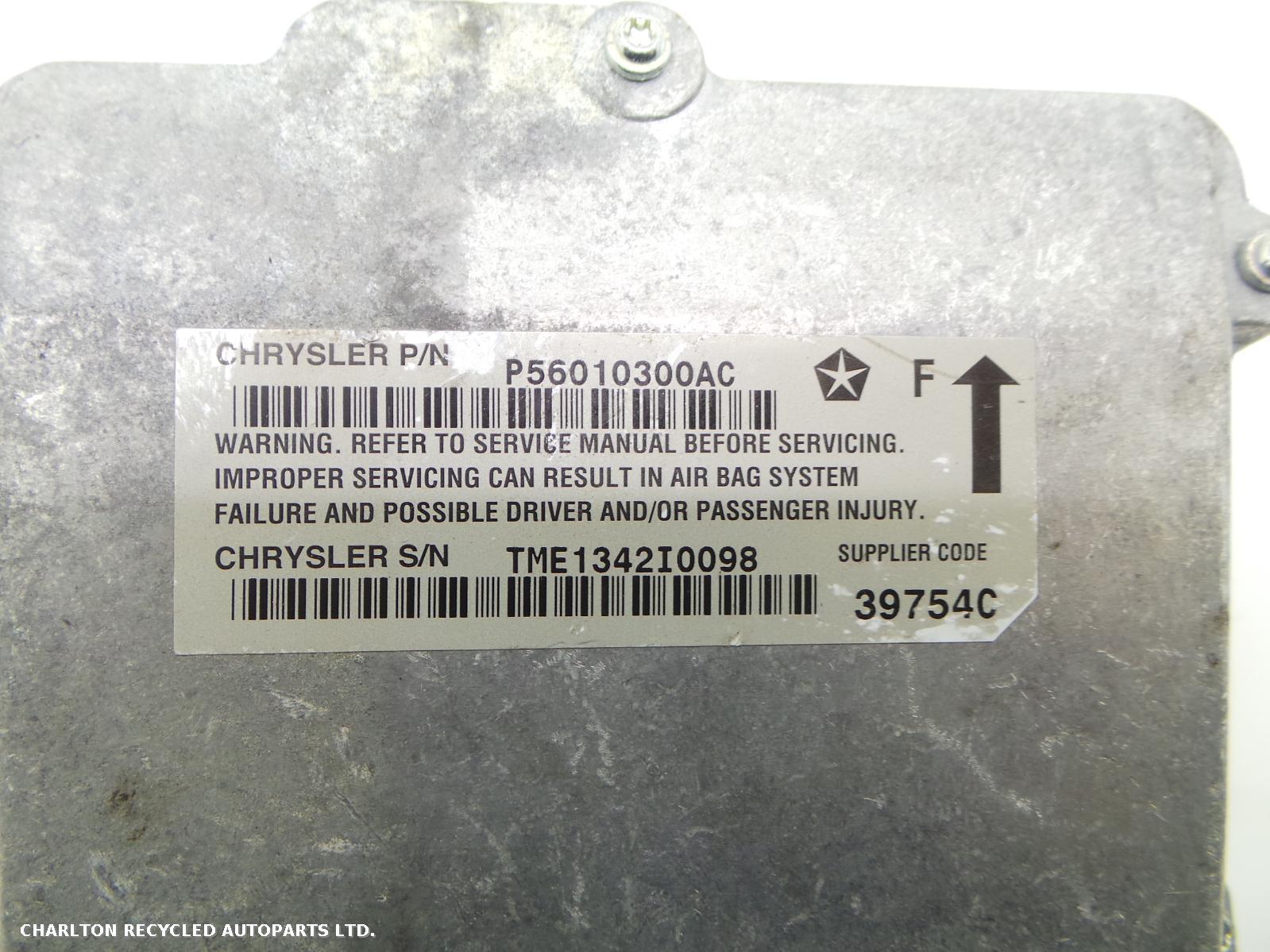 View Auto part Airbag Kit JEEP WRANGLER 2002