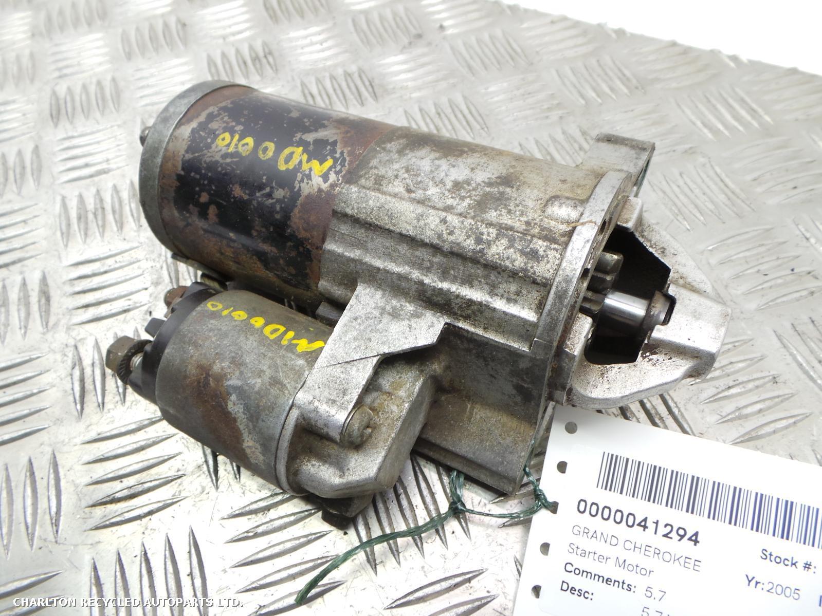 View Auto part Starter Motor JEEP GRAND CHEROKEE 2005