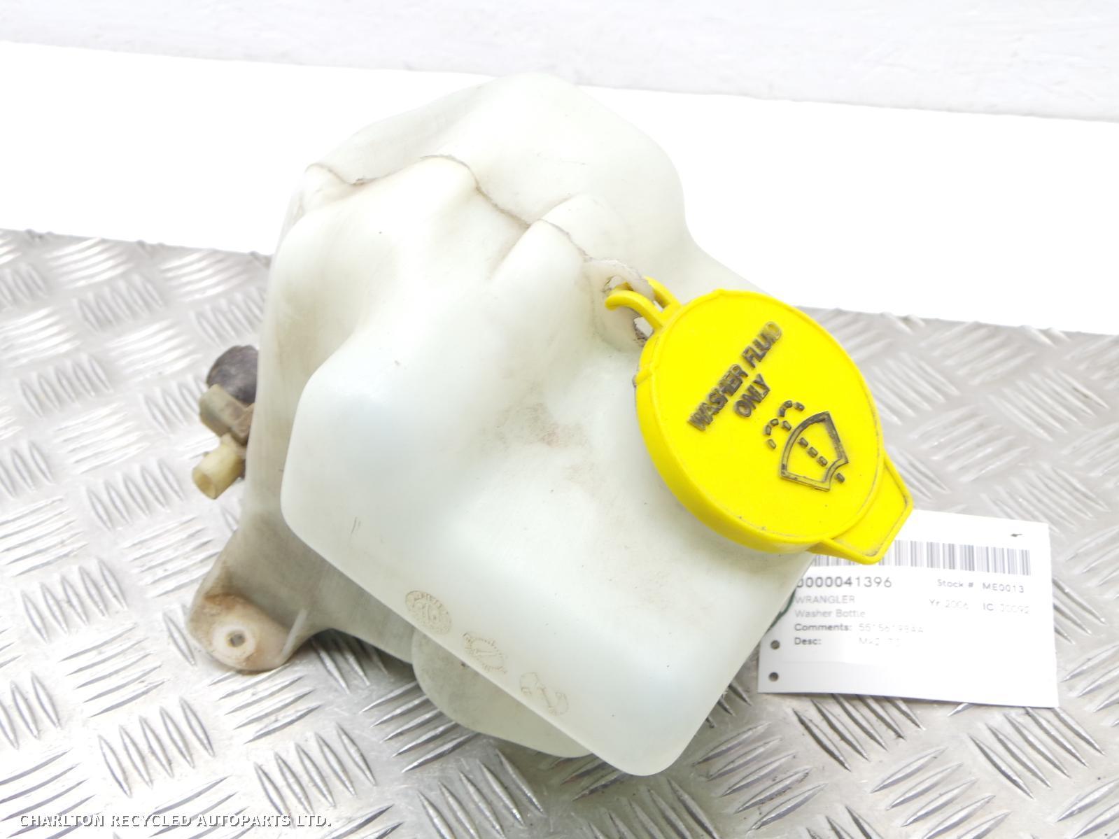 View Auto part Washer Bottle JEEP WRANGLER 2006