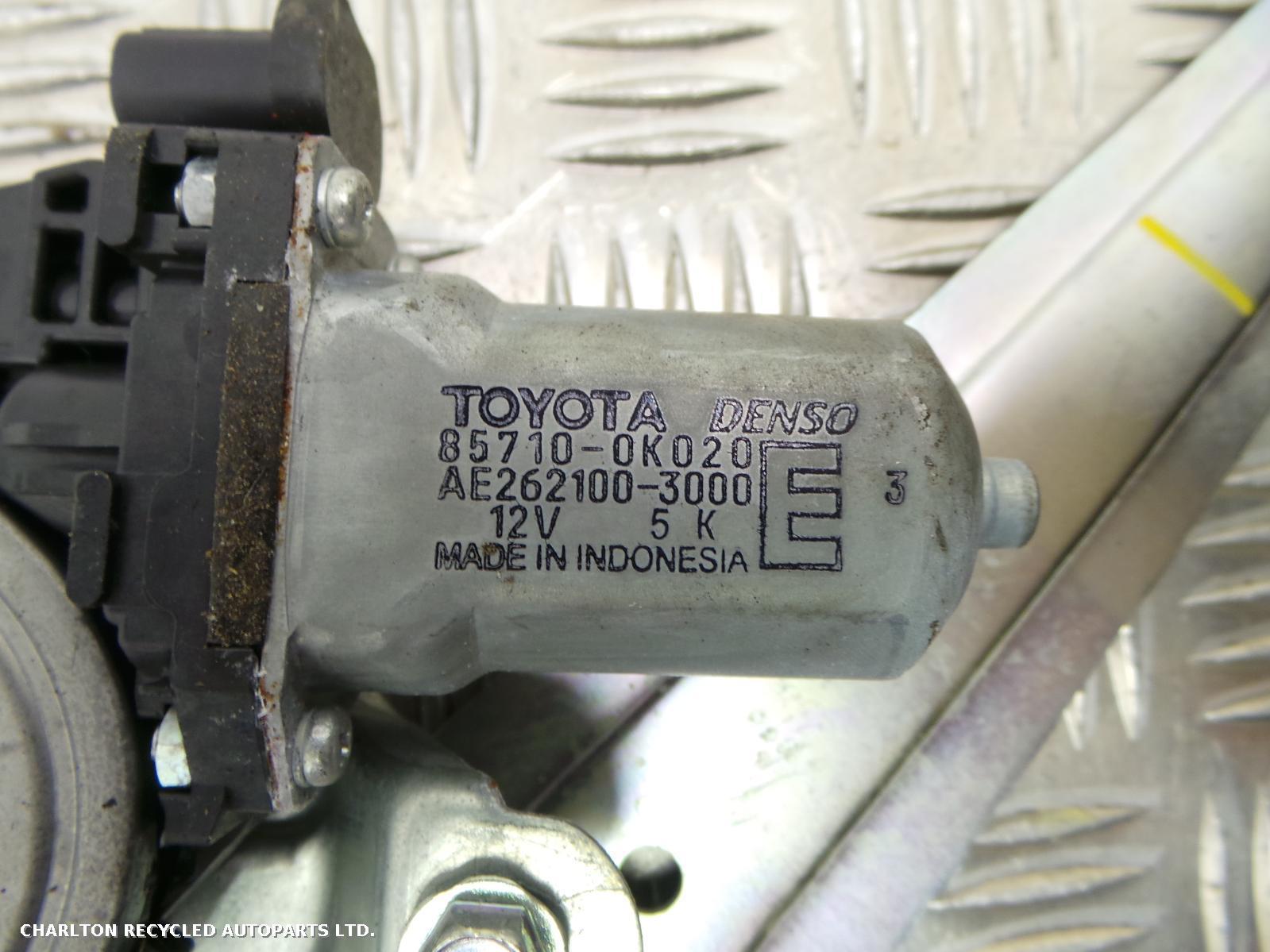 View Auto part LR Window Regulator TOYOTA HILUX 2008