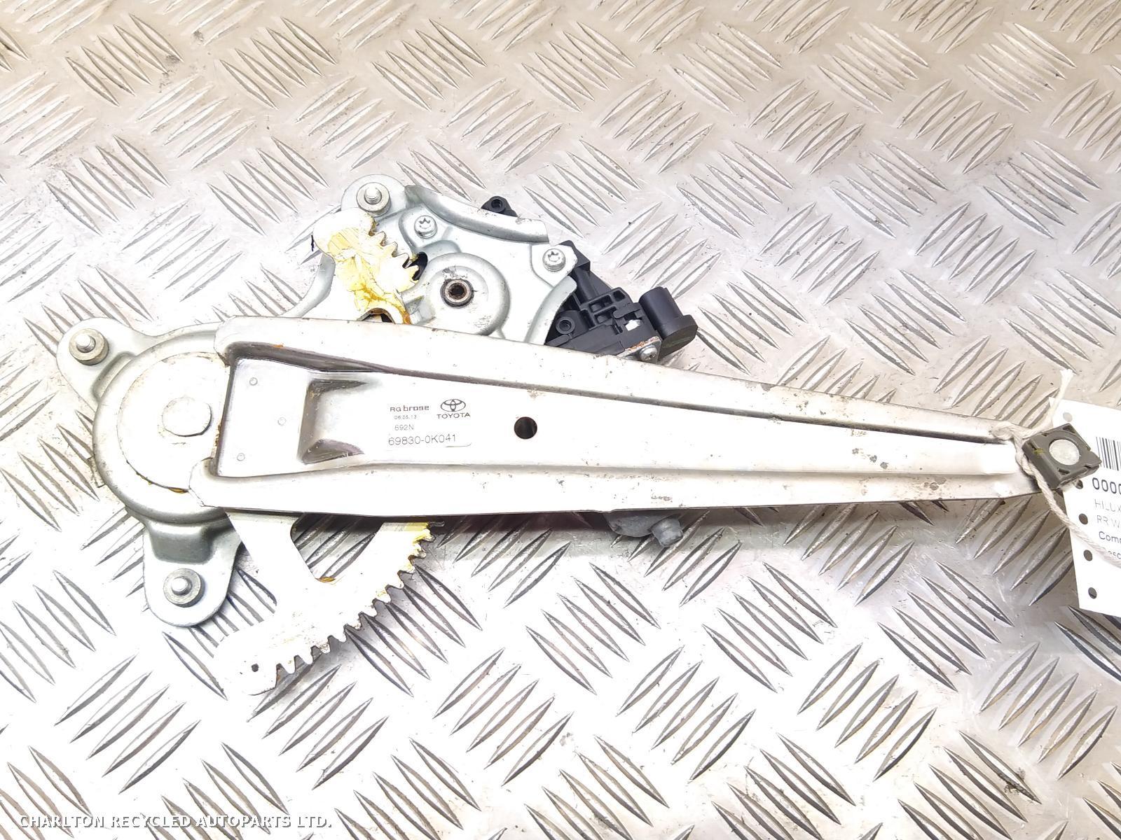 View Auto part RR Window Regulator TOYOTA HILUX 2013