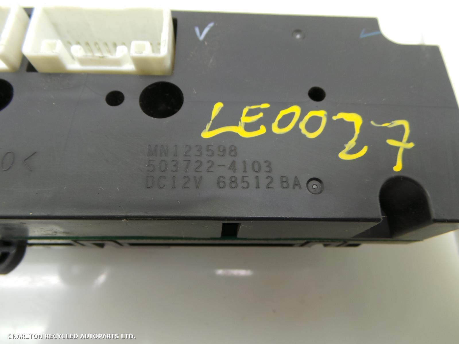 View Auto part Heater/AC Controller MITSUBISHI L200 2006
