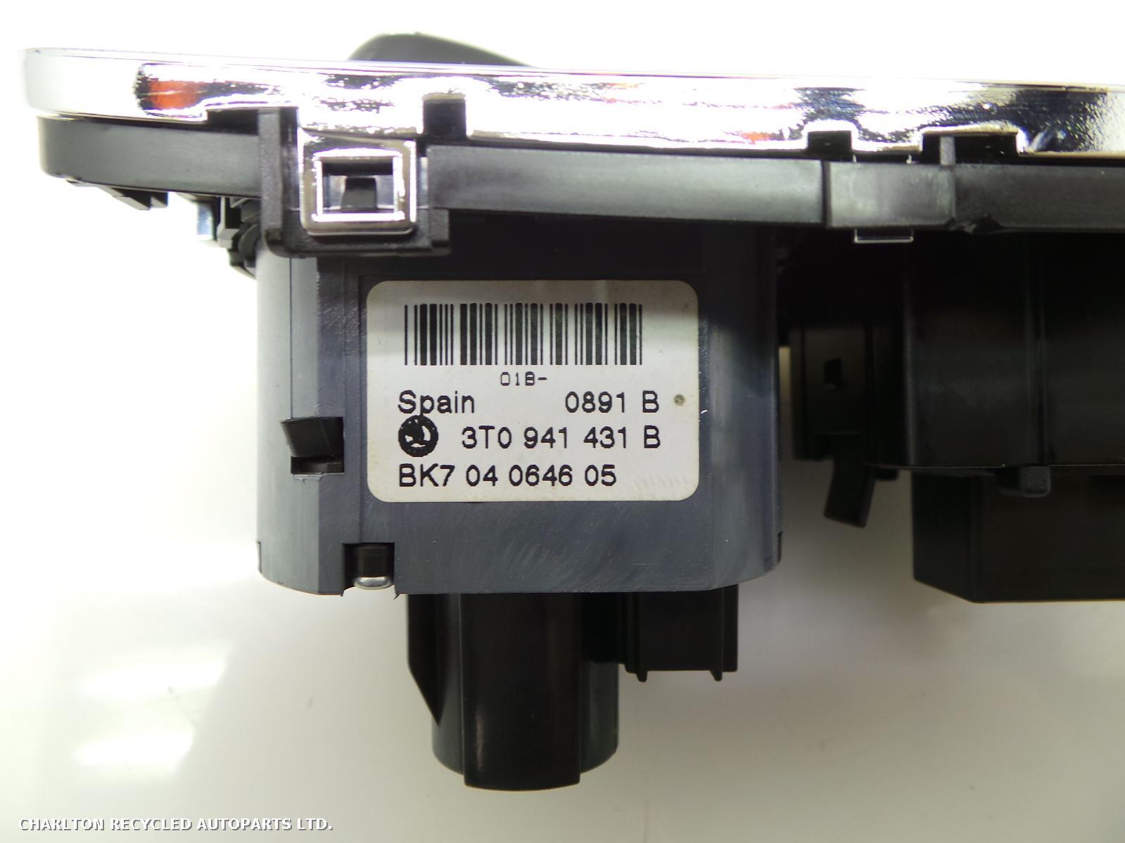 View Auto part Headlight Switch SKODA SUPERB 2011