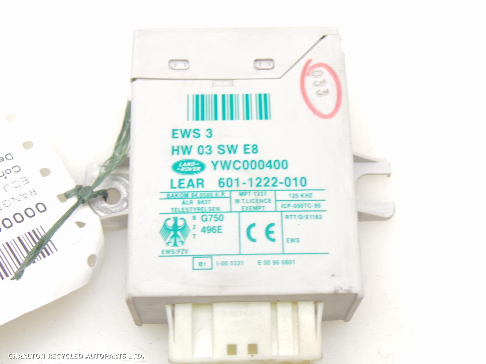 View Auto part ECU LAND ROVER RANGE ROVER 2003