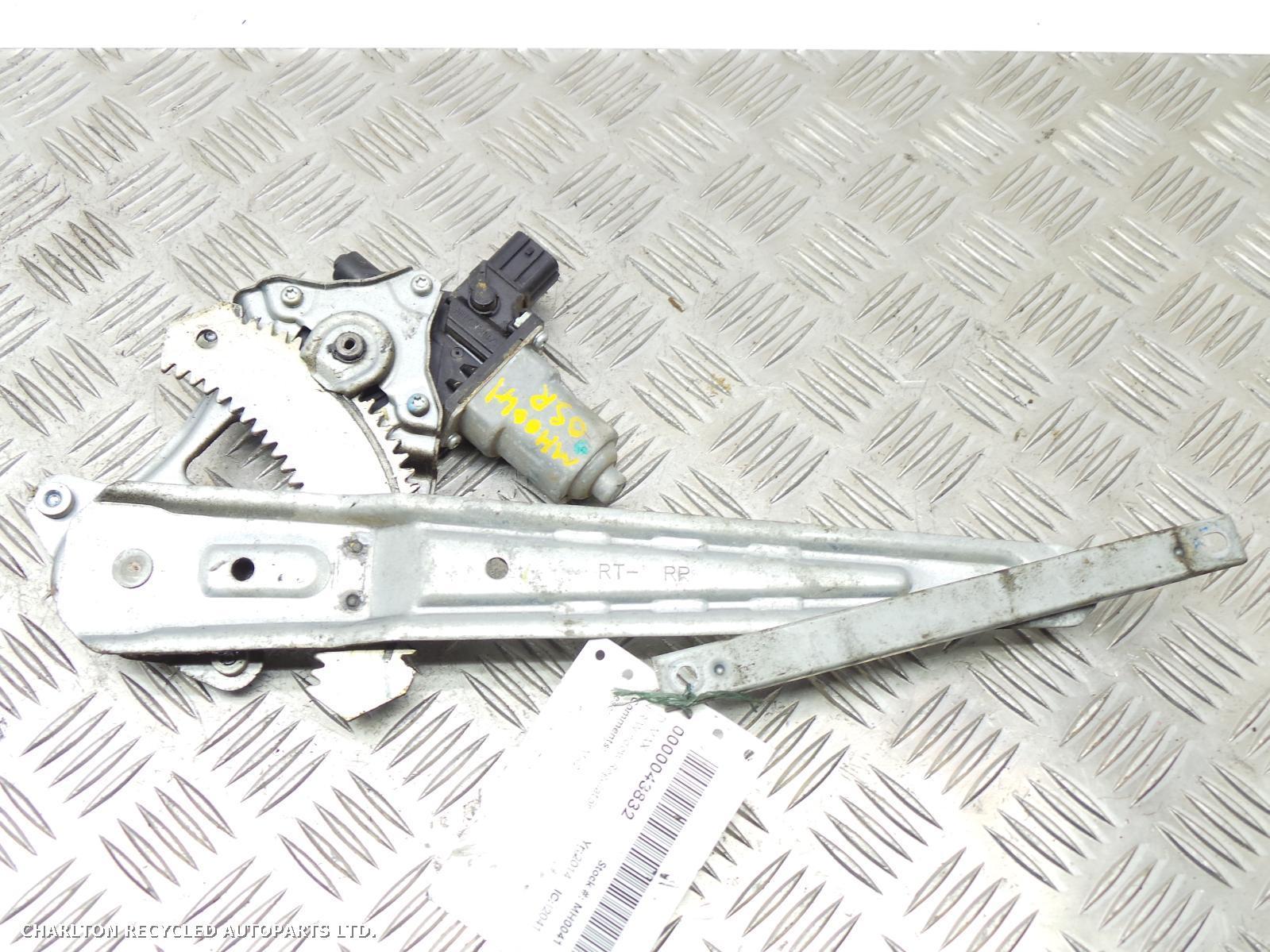 View Auto part RR Window Regulator ISUZU D-MAX 2014