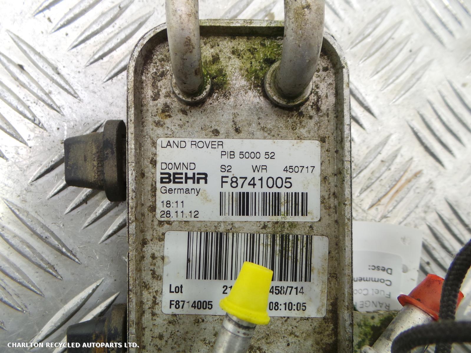 View Auto part Fuel Cooler LAND ROVER RANGE ROVER SPORT 2013