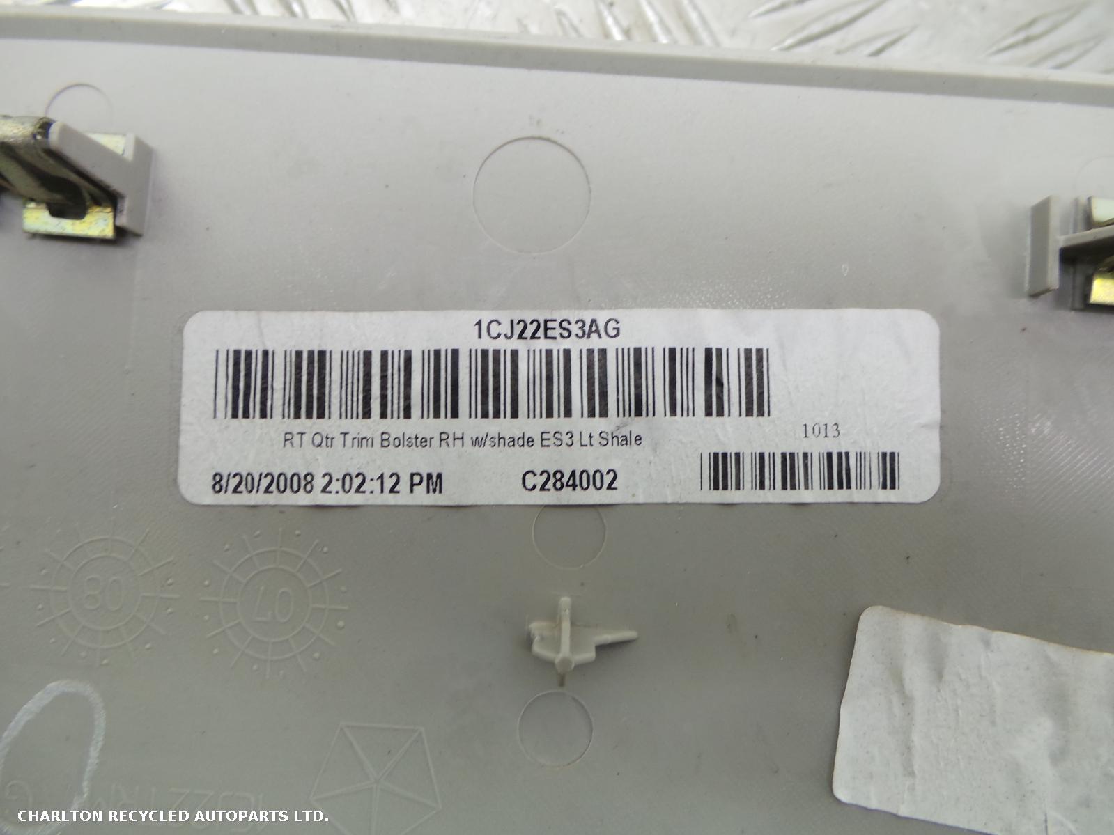 View Auto part Trim Panel CHRYSLER VOYAGER 2008