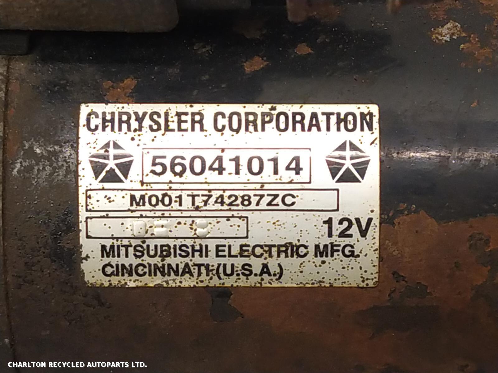 View Auto part Starter Motor JEEP GRAND CHEROKEE 1998