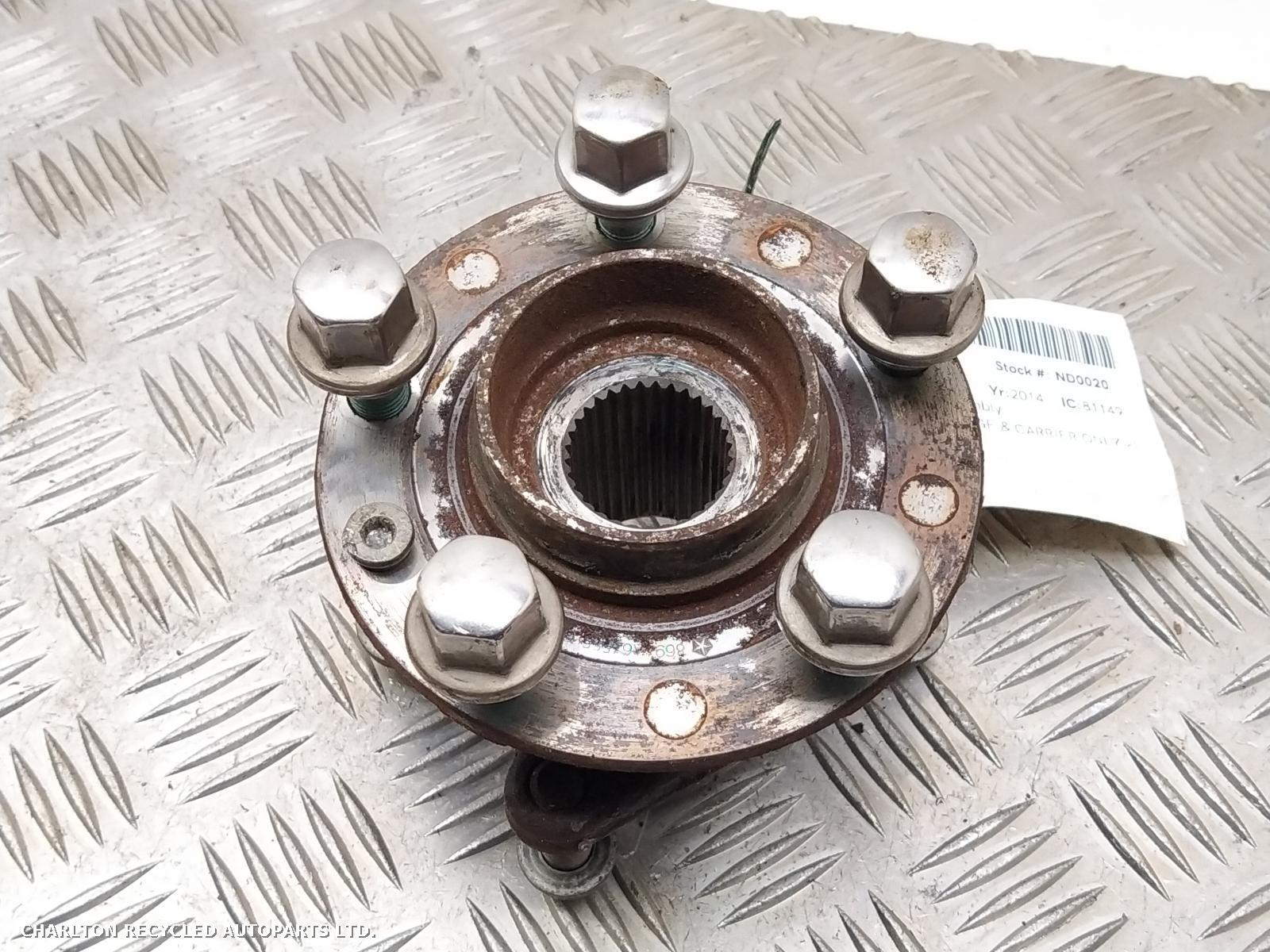 2014 JEEP CHEROKEE LR Hub/Stub Axle Assembly View Auto part LR Hub/Stub Axle Assembly JEEP CHEROKEE 2014