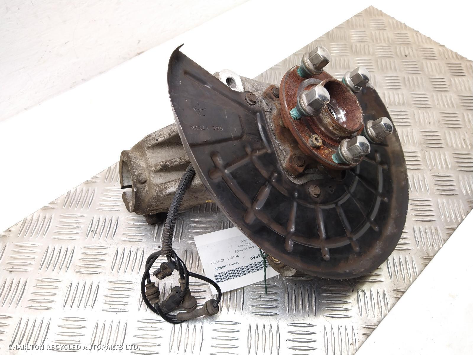 2014 JEEP CHEROKEE RF Hub/Stub Axle Assembly View Auto part RF Hub/Stub Axle Assembly JEEP CHEROKEE 2014