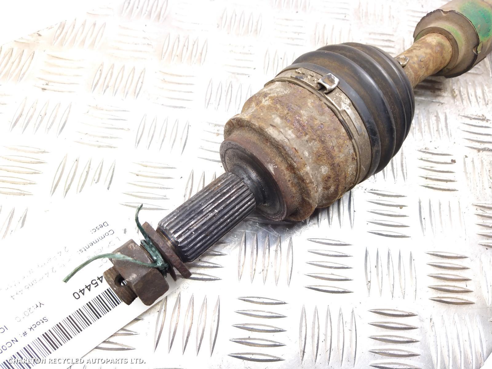 2010 JEEP PATRIOT Left Driveshaft View Auto part Left Driveshaft JEEP PATRIOT 2010