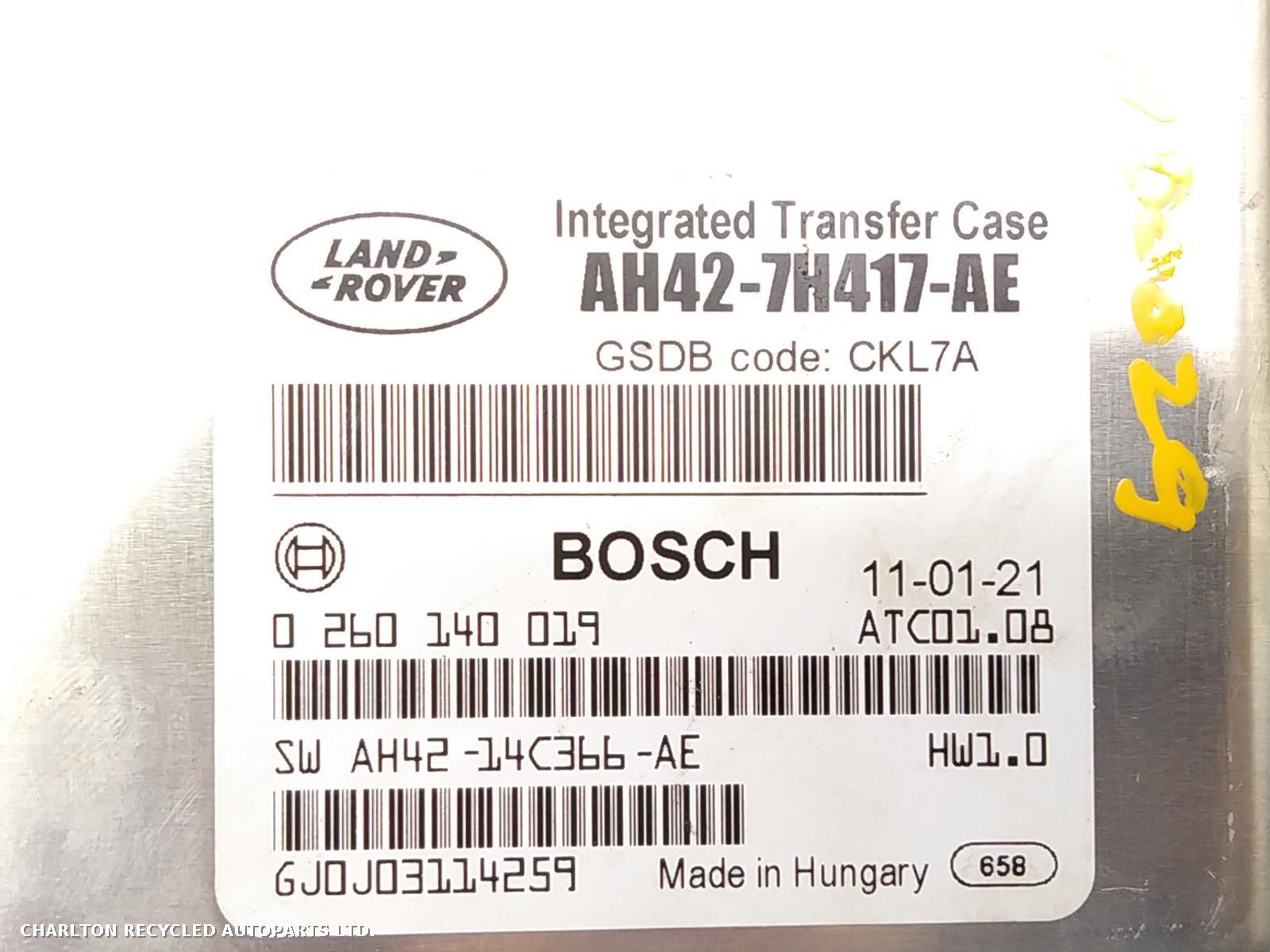 View Auto part ECU LAND ROVER DISCOVERY 2011