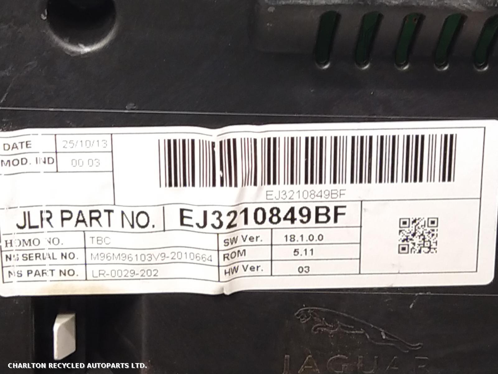 View Auto part Speedometer LAND ROVER RANGE ROVER EVOQUE 2015