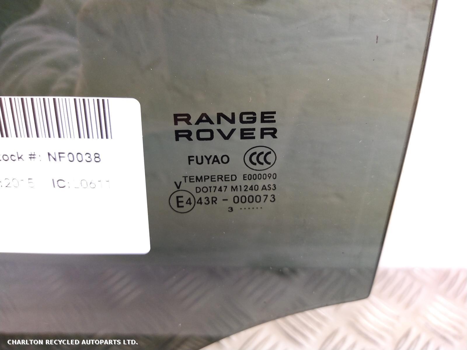 View Auto part LR Door Window LAND ROVER RANGE ROVER EVOQUE 2015