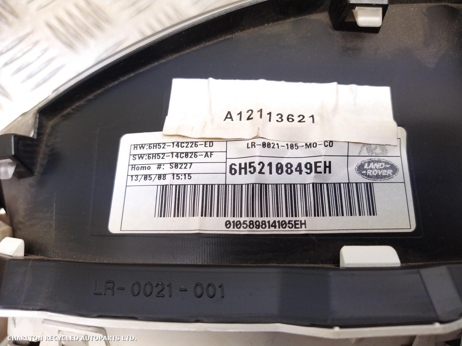 2008 LAND ROVER FREELANDER Speedometer View Auto part Speedometer LAND ROVER FREELANDER 2008