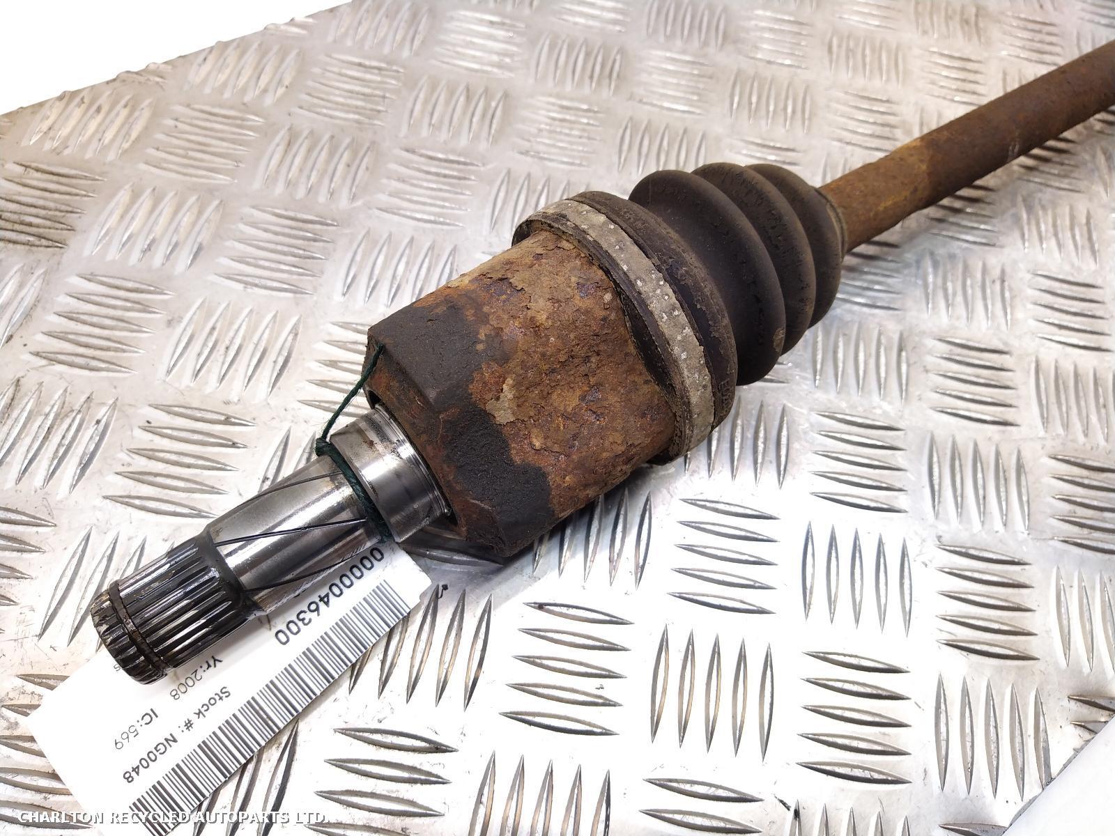 2008 LAND ROVER FREELANDER Right Driveshaft View Auto part Right Driveshaft LAND ROVER FREELANDER 2008