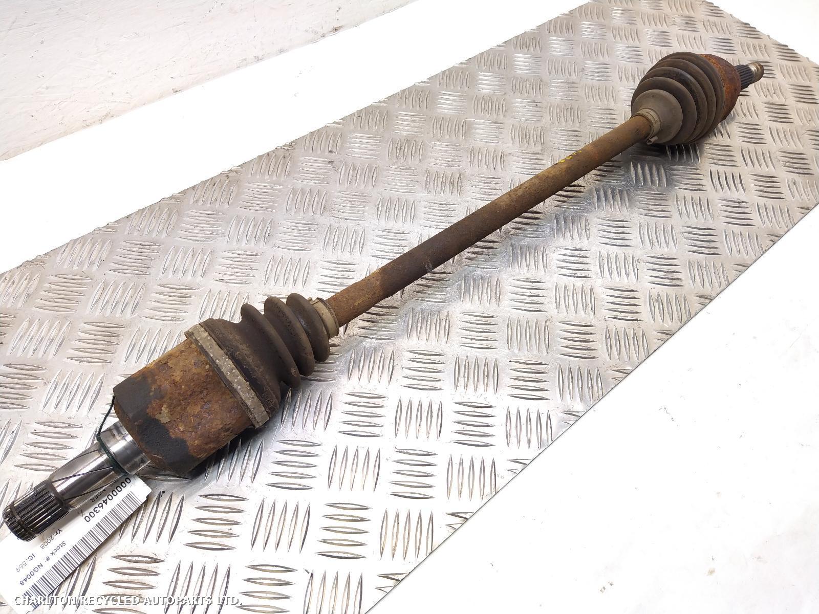 2008 LAND ROVER FREELANDER Right Driveshaft View Auto part Right Driveshaft LAND ROVER FREELANDER 2008