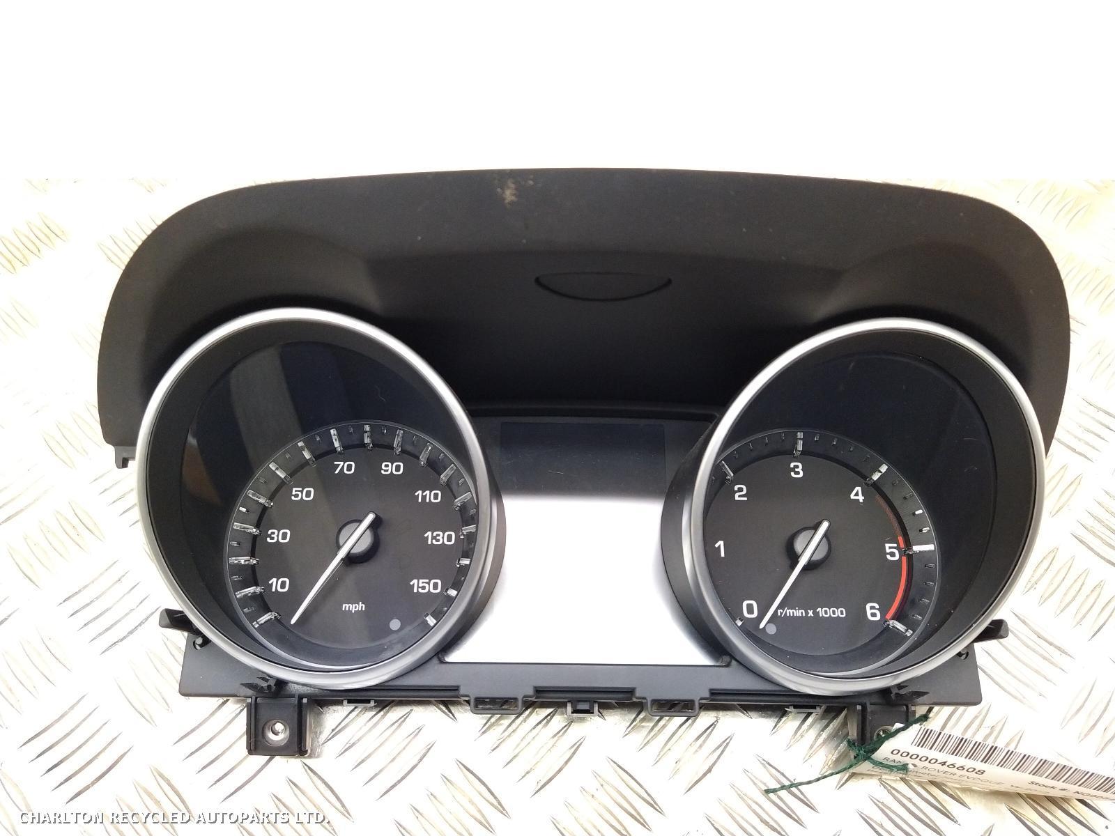 View Auto part Speedometer LAND ROVER RANGE ROVER EVOQUE 2012