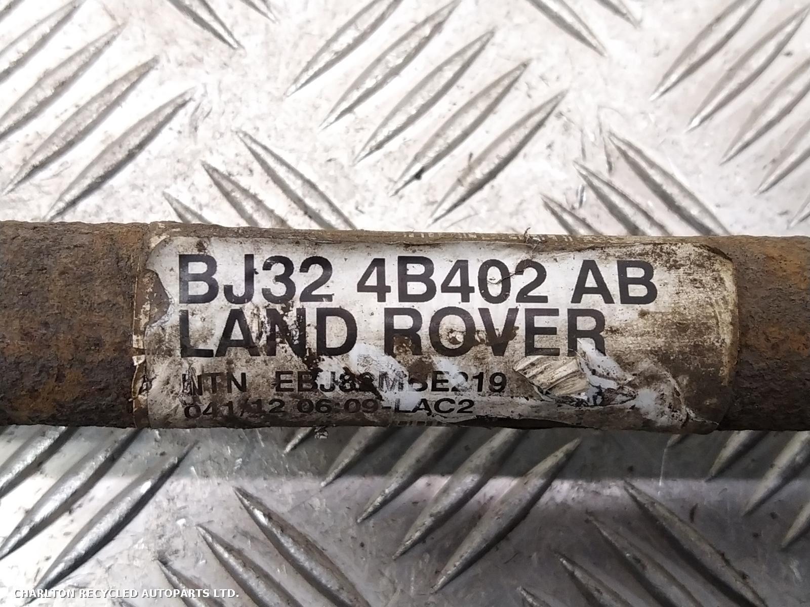 View Auto part Left Driveshaft LAND ROVER RANGE ROVER EVOQUE 2012