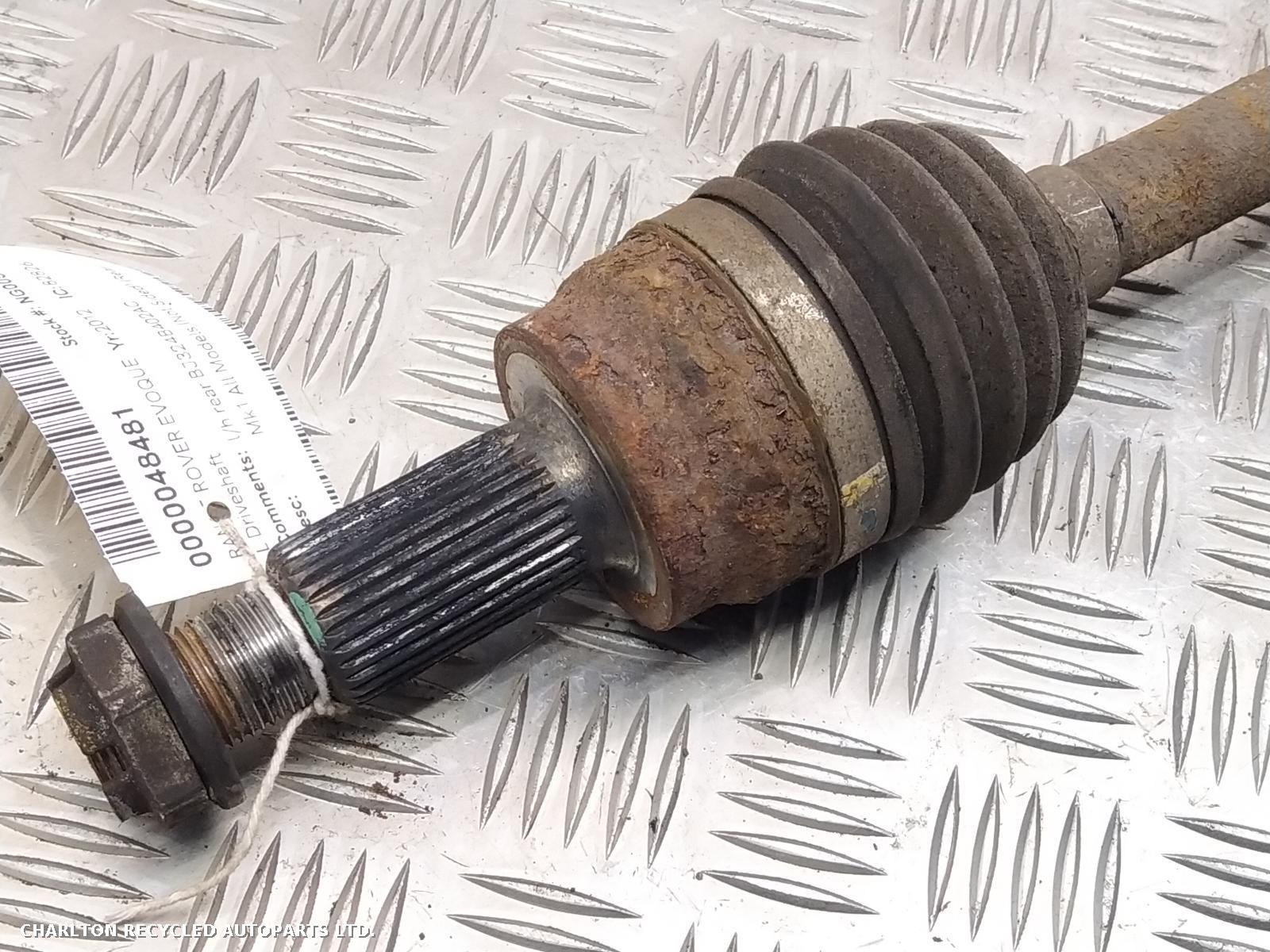 View Auto part Left Driveshaft LAND ROVER RANGE ROVER EVOQUE 2012