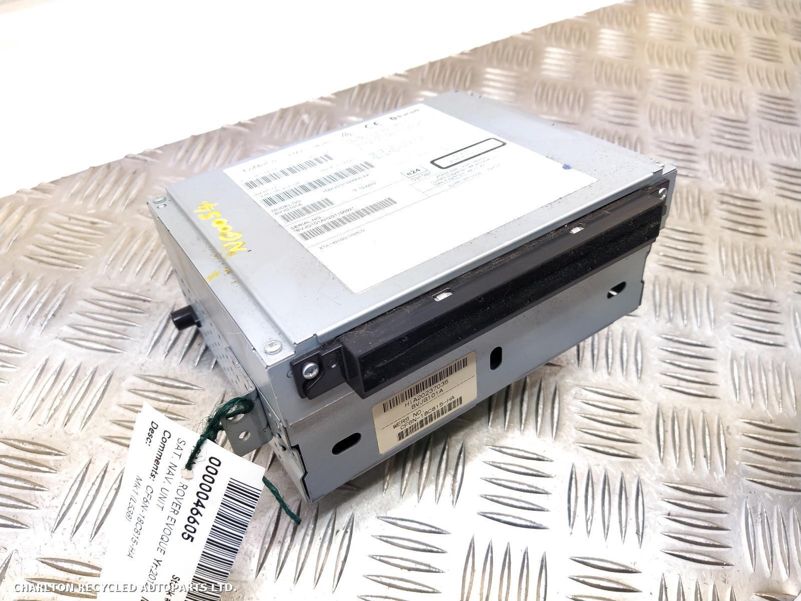 View Auto part SAT_NAV_UNIT LAND ROVER RANGE ROVER EVOQUE 2012